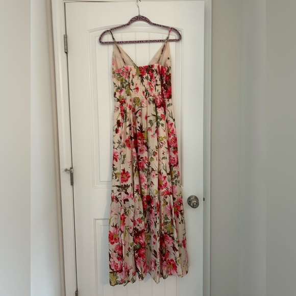 Worn once MT Abercrombie & Fitch floral maxi dress - Picture 6 of 9